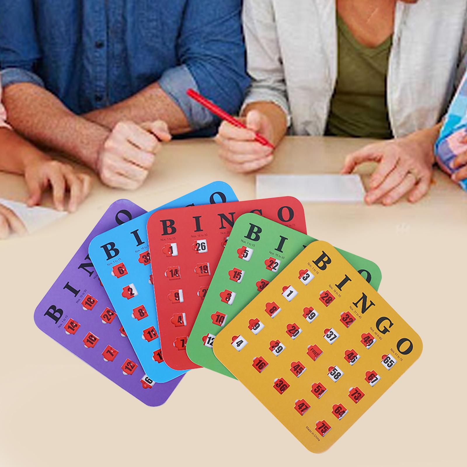 Party Games For Adults Large Group - Cartes de jeu de Bingo en