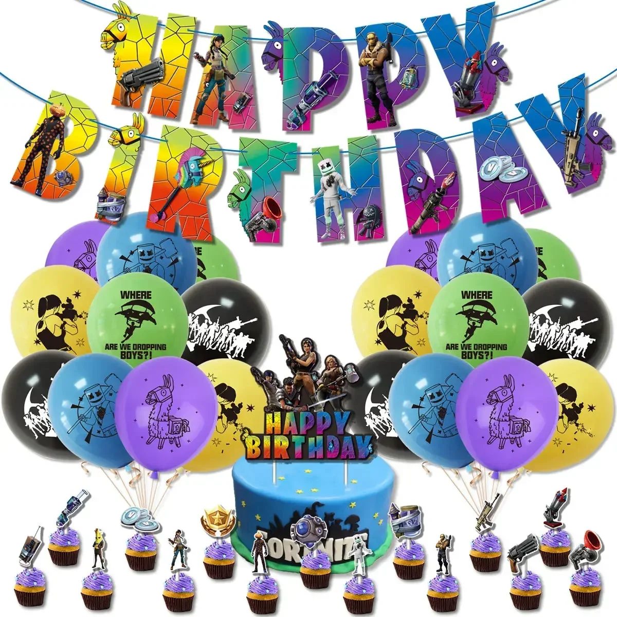 Party Games Kids Birthday - Ballons DIY sur le thème de