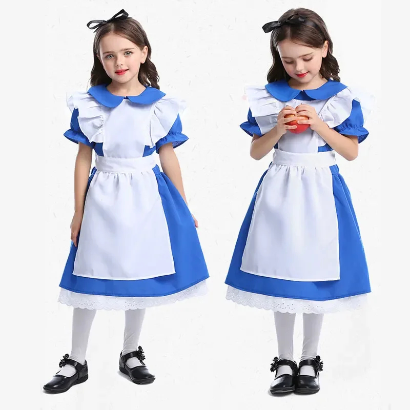Party Games Alice In Wonderland - ⭕️ ⭐️ ⭕️ Costume bleu Alice