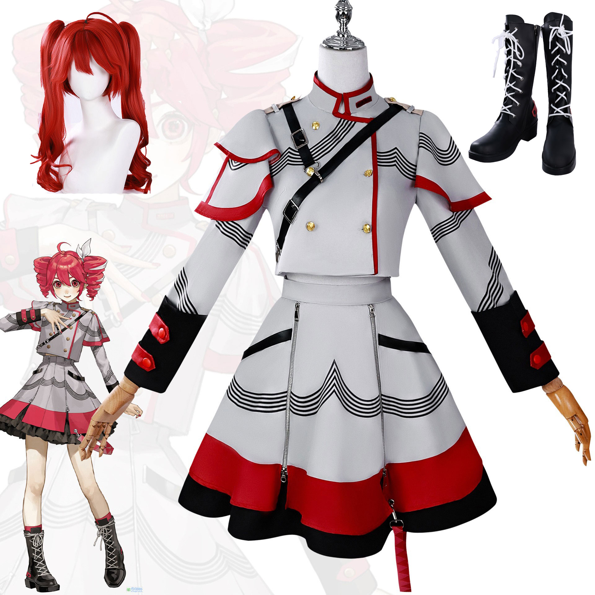 Party Games Young Adults - Costume de cosplay Kasane Teto pour