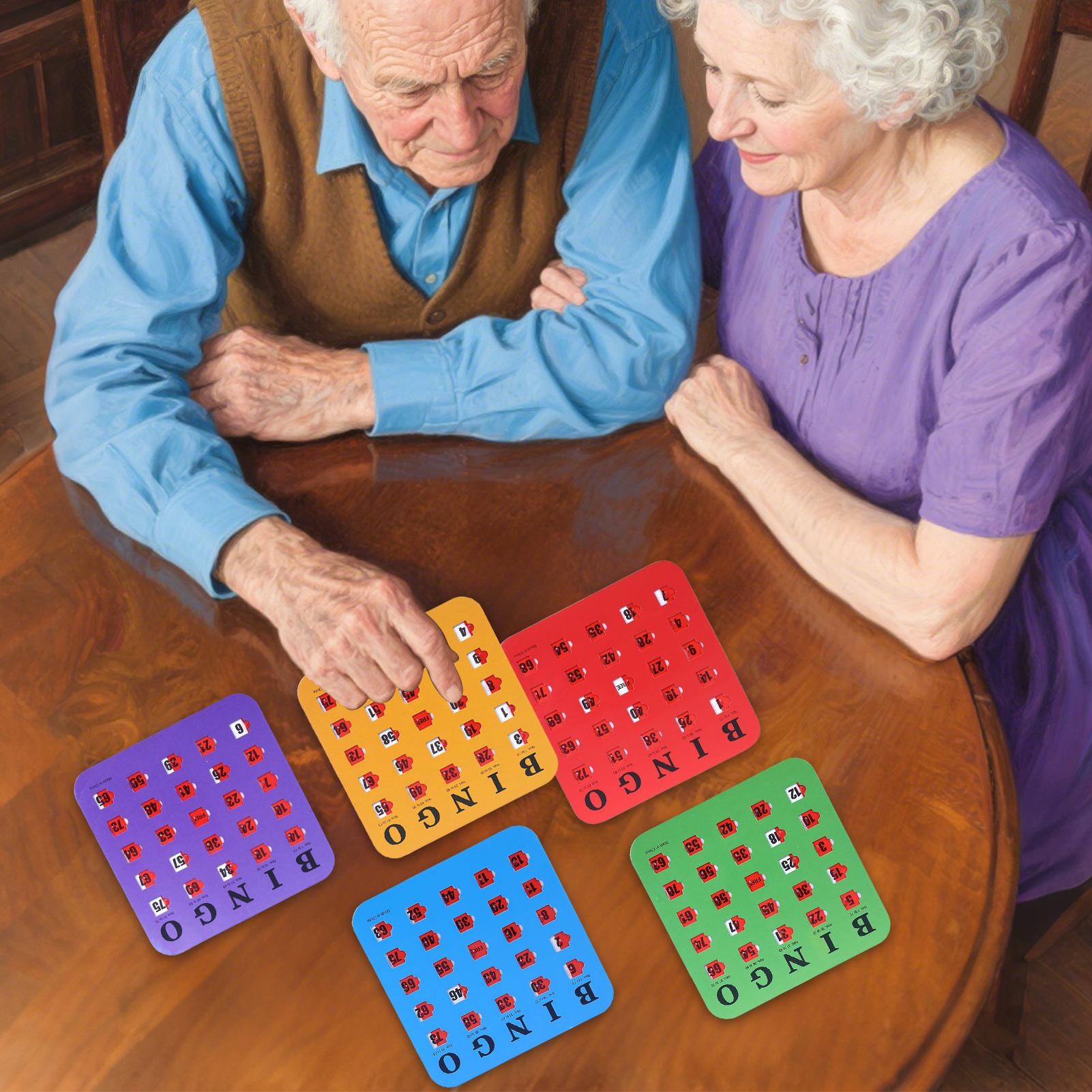 Party Games For Adults Large Group - 5 cartes de jeu de Bingo