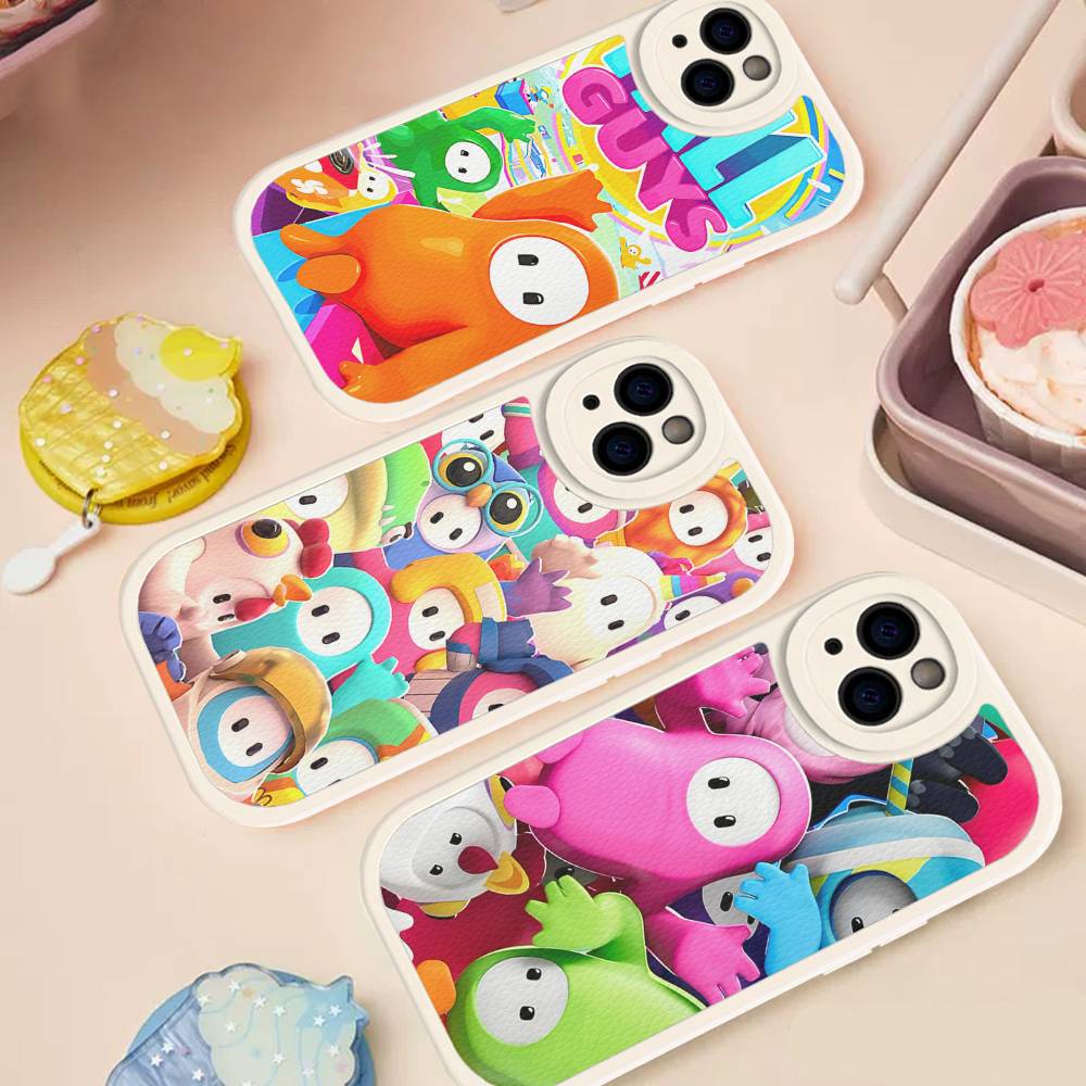Party Games Phone - Coque de téléphone en cuir rigide