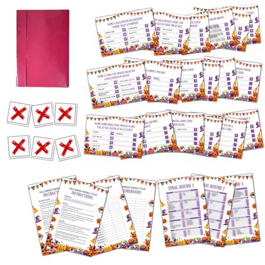 Party Games Quiz For Adults - Jeu de rivalité amusant pour Halloween,