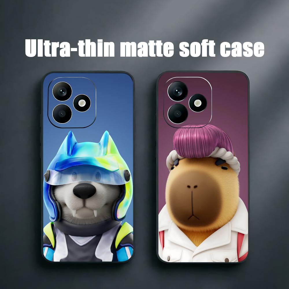 Party Games Phone - Coque de téléphone souple noire Hot