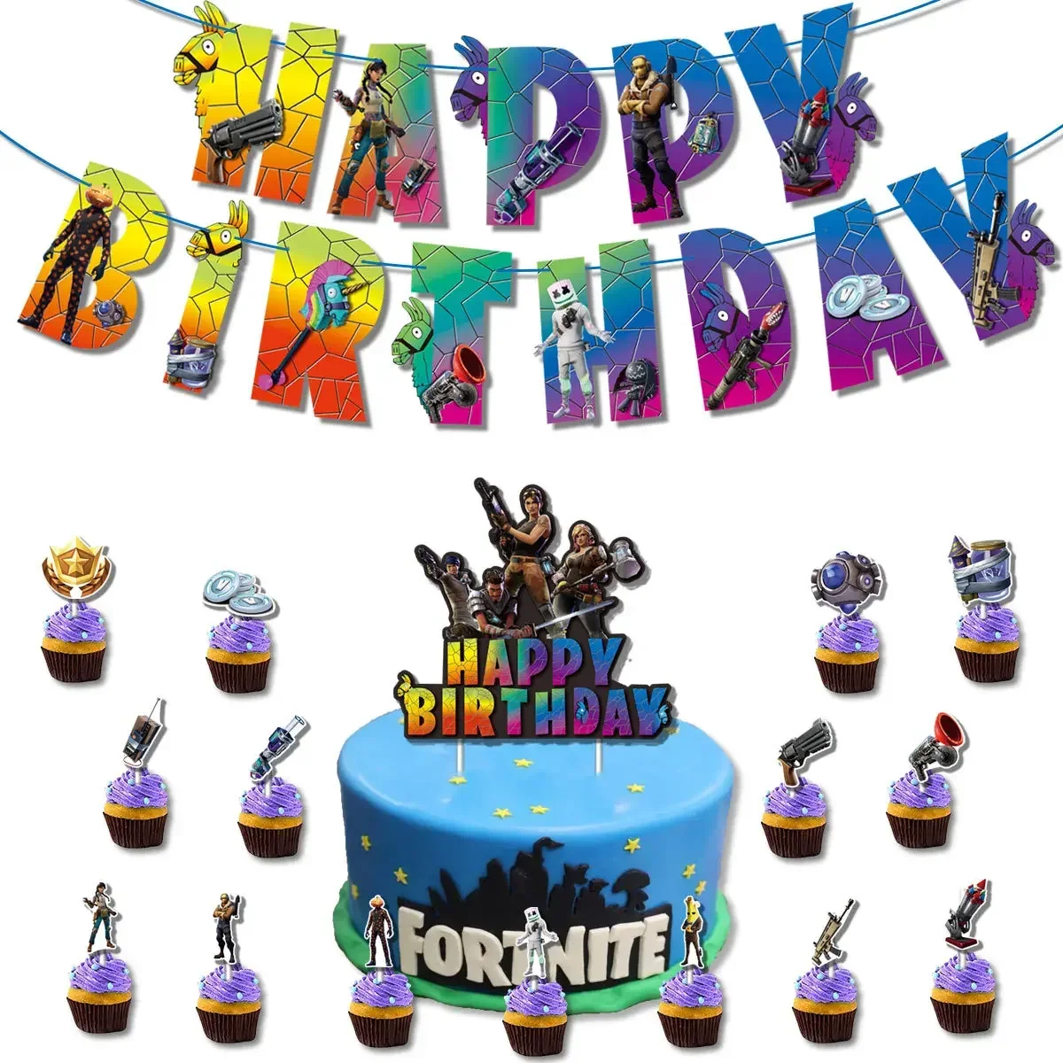 Ballons DIY sur le thème de Fo - Party Games Kids Birthday avis et prix