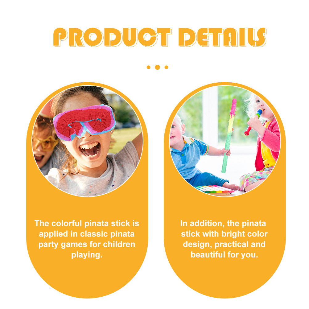 1 ensemble de bâtons de piñata - Party Games Kids Birthday avis et prix