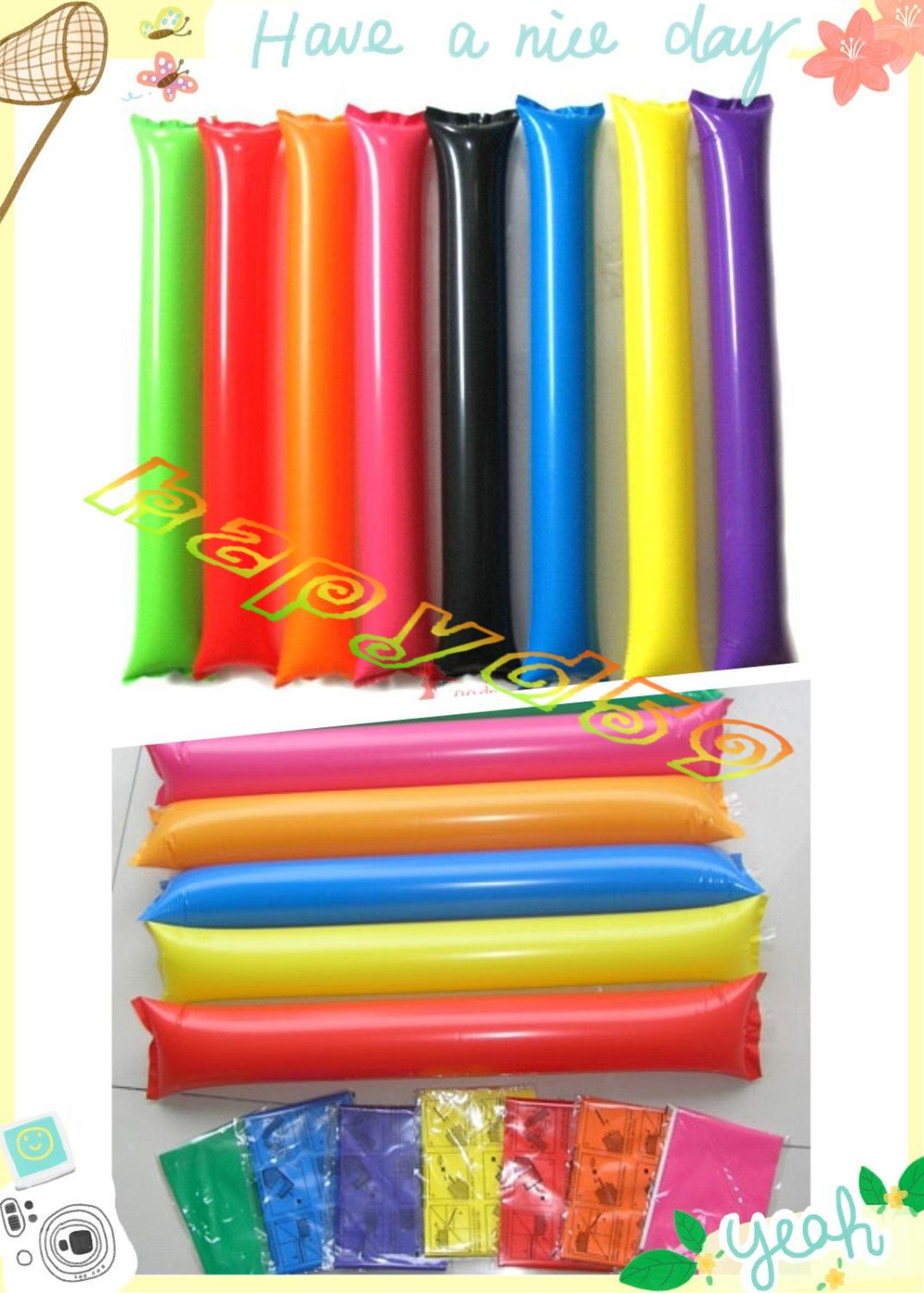 Bâtons gonflables de plage de  - Party Games Easter avis et prix