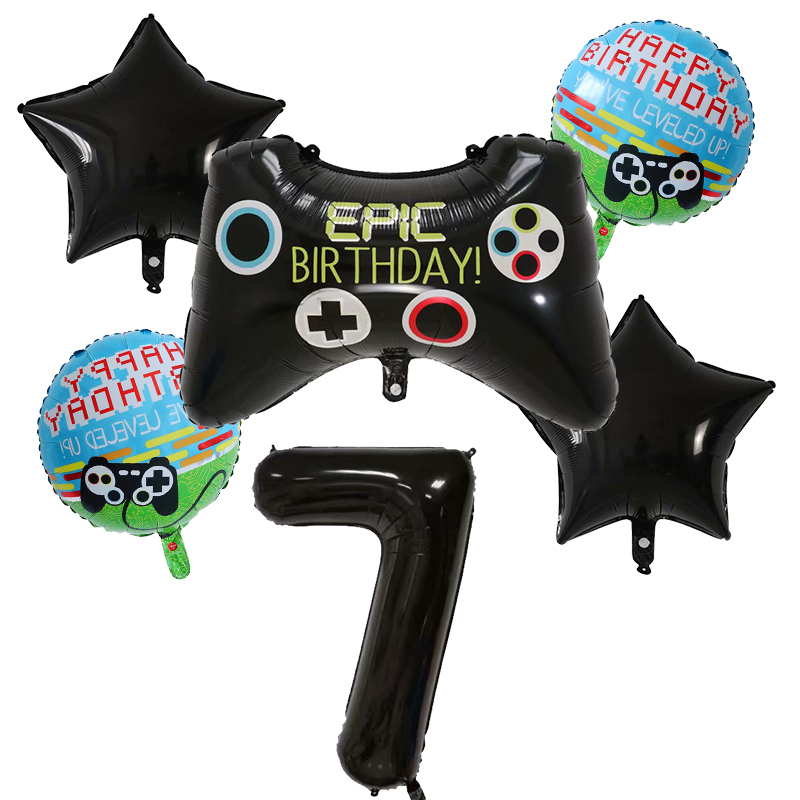 6 Ballons en Aluminium Hélium  - Party Games Kids Birthday avis et prix