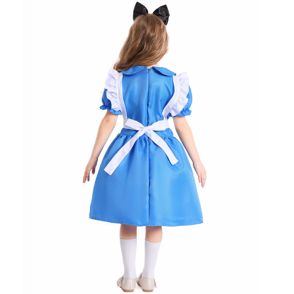 Robe bleue Alice au pays des m - Party Games Alice In Wonderland avis et prix
