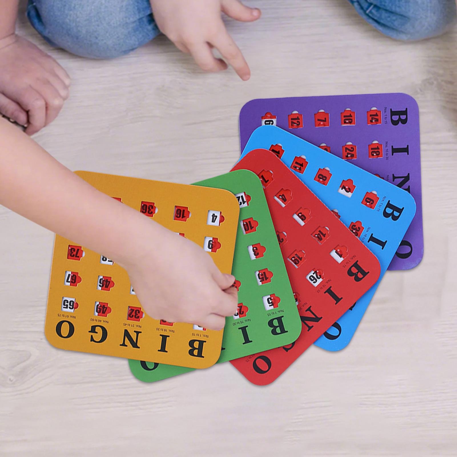 5 cartes de jeu de Bingo à gra - Party Games For Adults Large Group avis et prix