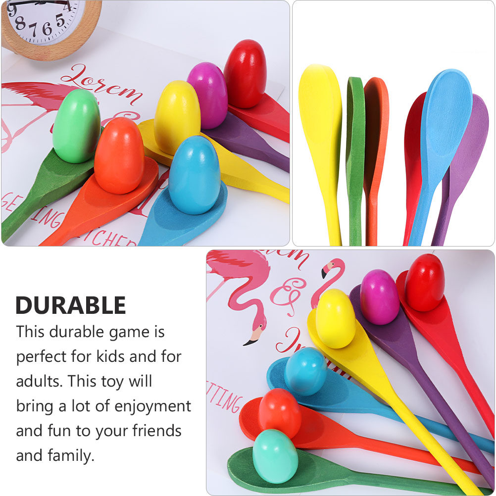 4 jeux de course œuf et cuillè - Party Games Kids Birthday avis et prix