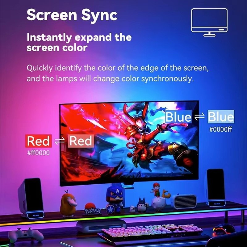 Bande lumineuse RGB pour jeux, - Party Games App avis et prix