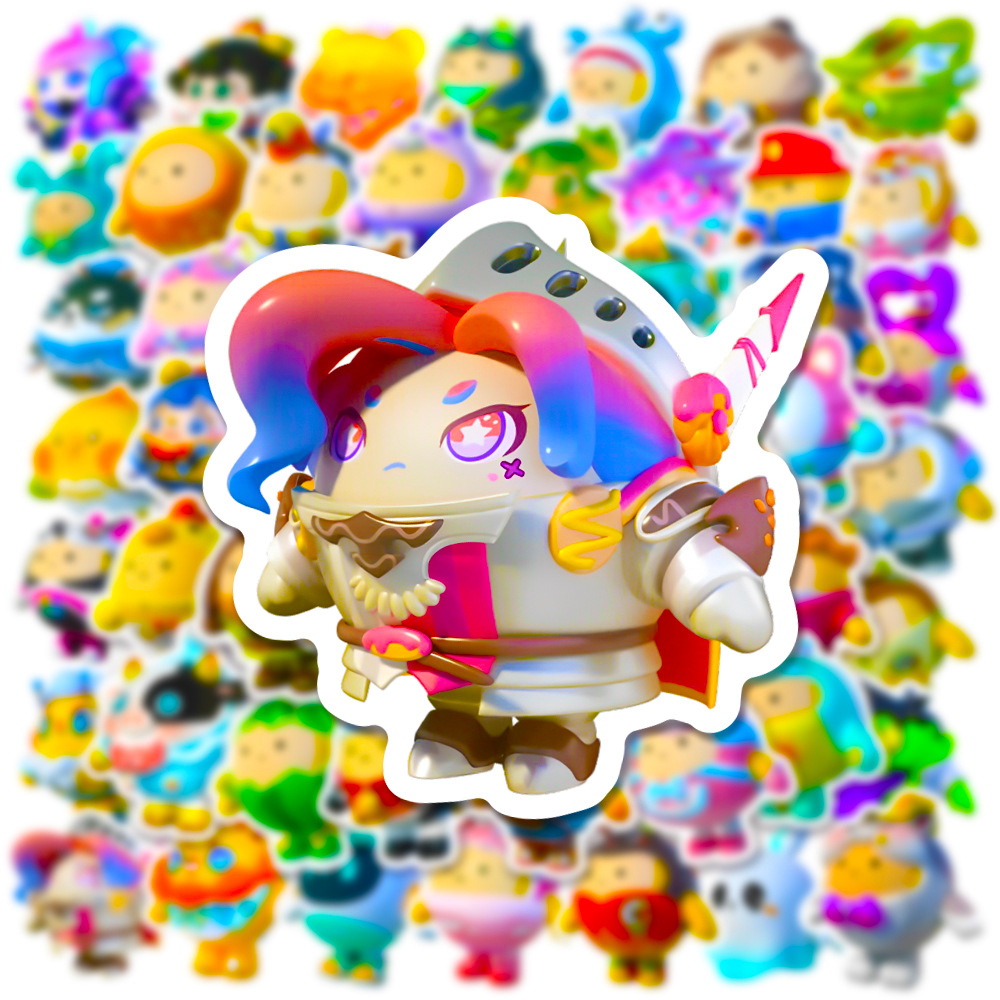 50 autocollants Kawaii Eggy Pa - Party Games Phone avis et prix