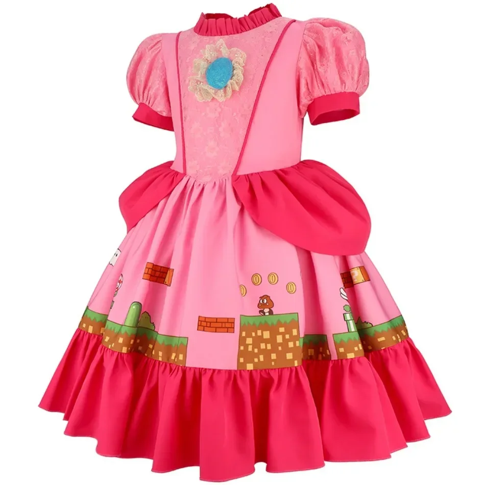 Robe de princesse rose pour fi - Party Games Kids Birthday avis et prix