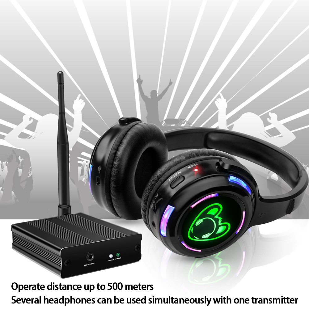 Système d'écouteurs Disco sile - Party Games Phone avis et prix