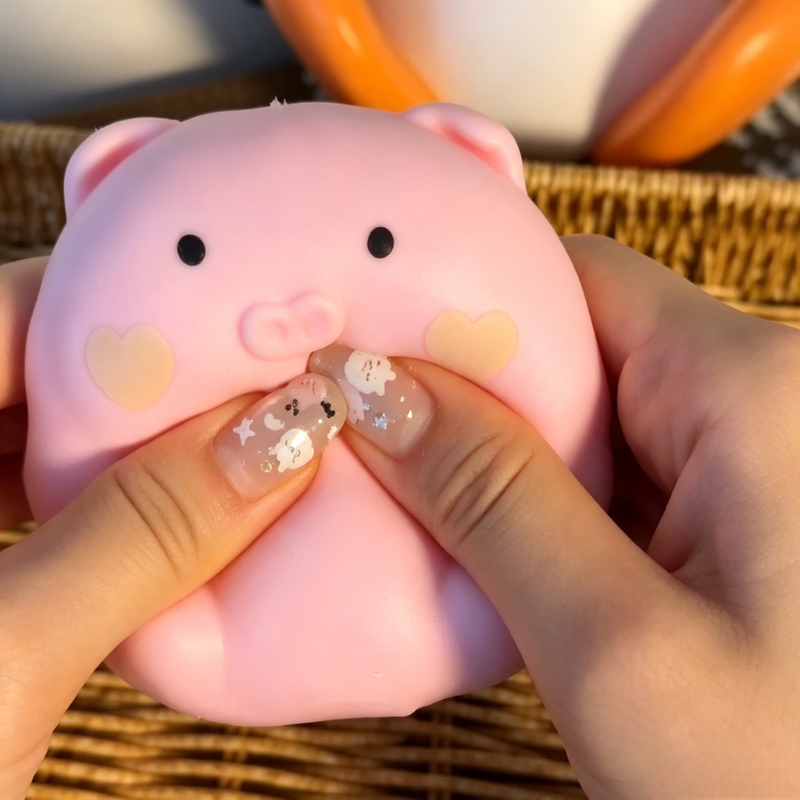Balle Squishy Cochon Rose Crou - Party Games Event avis et prix