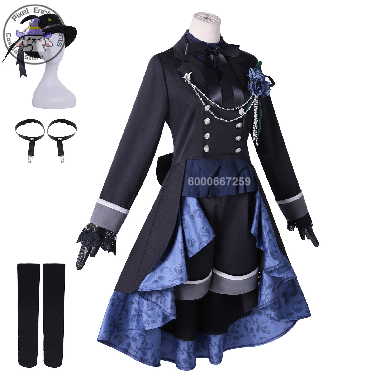 Costume de cosplay Black Butle - Party Games Classic avis et prix