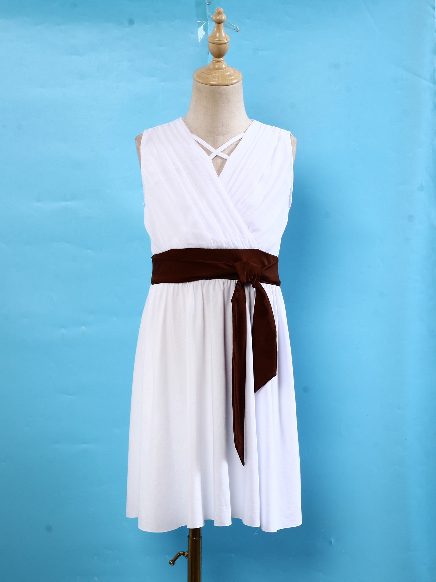 Robe plissée sans manches à co - Party Games Kids Birthday avis et prix